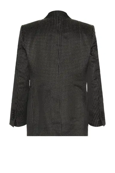 Tom Ford Duchesse Polka Dot Jacquard Double Breasted Jacket | Thumbnail 2 Tom Ford Duchesse Polka Dot Jacquard Double Breasted Jacket | Thumbnail 2