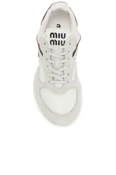 Miu Miu Nylon Tech Sneaker | Thumbnail 4 Miu Miu Nylon Tech Sneaker | Thumbnail 4
