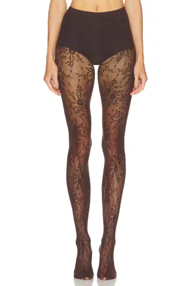 Swedish Stockings Rosa Lace Tights | Thumbnail 1
