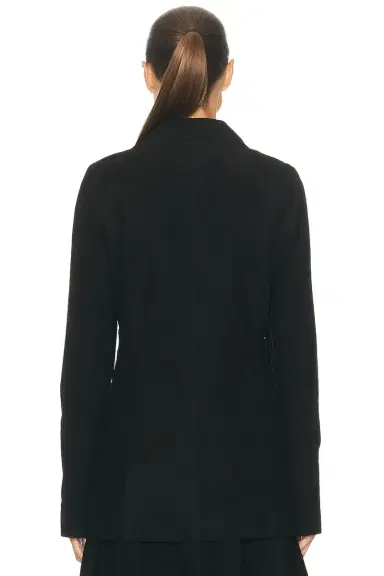 RÓHE Suede Cinched Blazer | Thumbnail 3 RÓHE Suede Cinched Blazer | Thumbnail 3