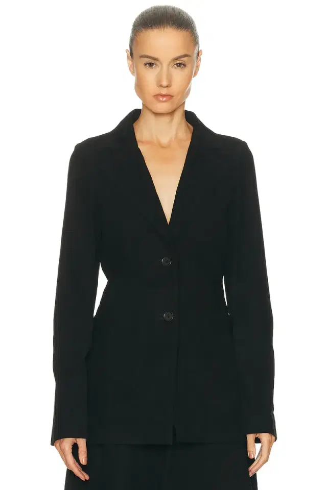 RÓHE Suede Cinched Blazer
