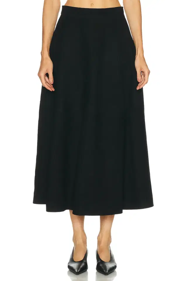 Rohe A Line Suede Skirt