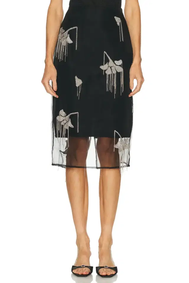 Rohe Embellished Tulip Skirt