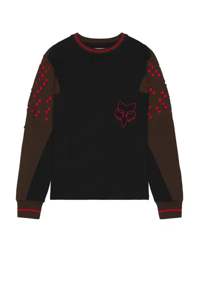 Kiko Kostadinov Perforated Long Sleeve Tee