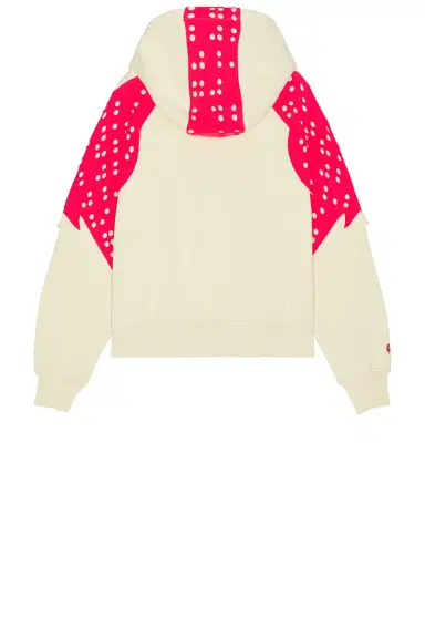 Kiko Kostadinov Perforated Fleece Hoodie | Thumbnail 2