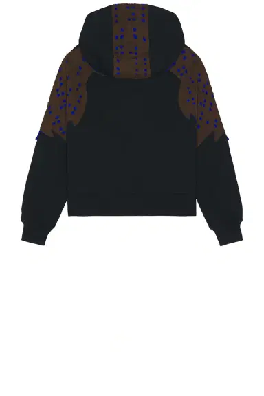 Kiko Kostadinov Perforated Fleece Hoodie | Thumbnail 2