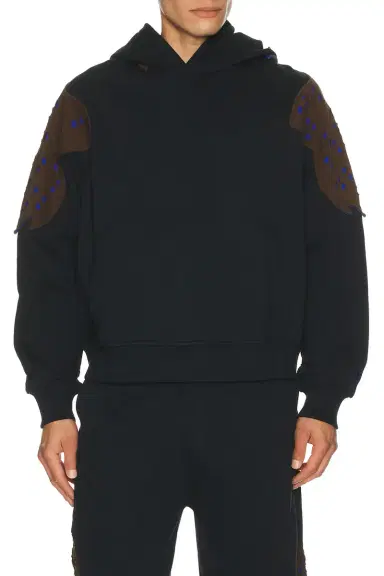 Kiko Kostadinov Perforated Fleece Hoodie | Thumbnail 4