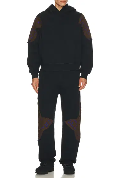 Kiko Kostadinov Perforated Fleece Hoodie | Thumbnail 5