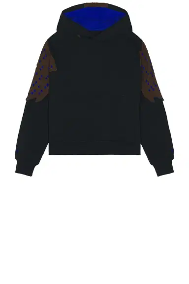 Kiko Kostadinov Perforated Fleece Hoodie | Thumbnail 1