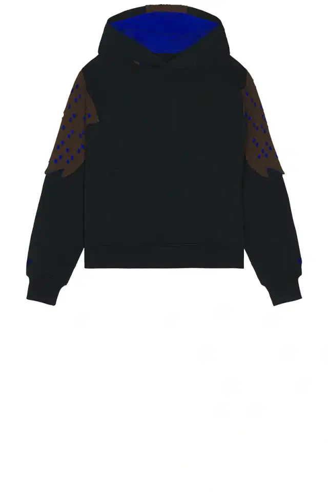 Kiko Kostadinov Perforated Fleece Hoodie