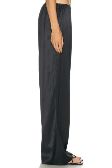 Skims Heavy Stretch Satin Wide Leg Pant | Thumbnail 3