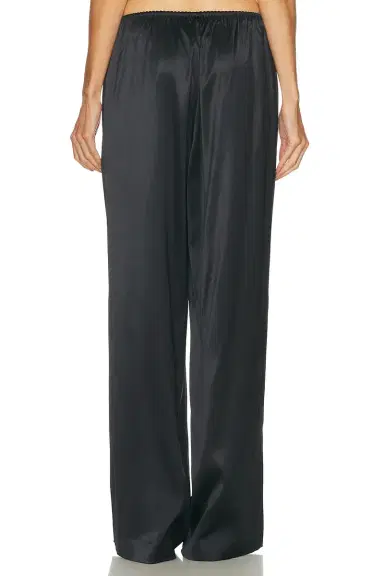 Skims Heavy Stretch Satin Wide Leg Pant | Thumbnail 4