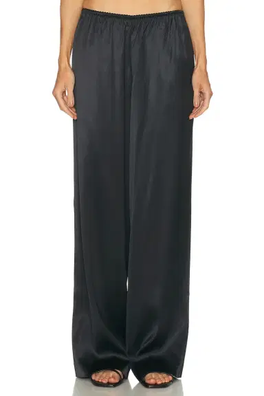 Skims Heavy Stretch Satin Wide Leg Pant | Thumbnail 1
