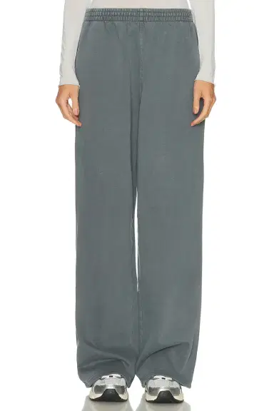 Skims Boyfriend Fleece Baggy Sweatpant | Thumbnail 1