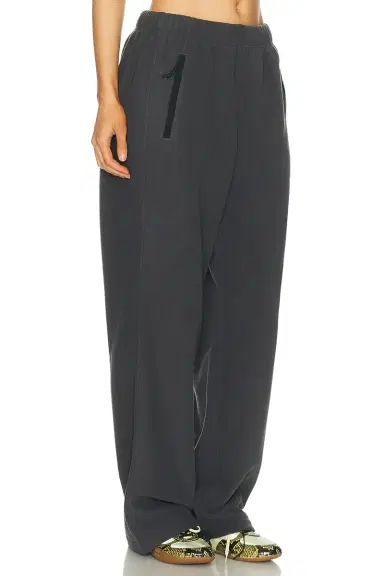 Skims Fleece Lounge Straight Leg Pant | Thumbnail 2