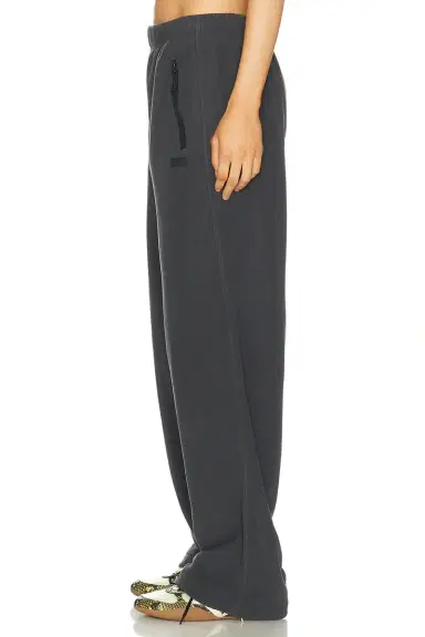 Skims Fleece Lounge Straight Leg Pant | Thumbnail 3