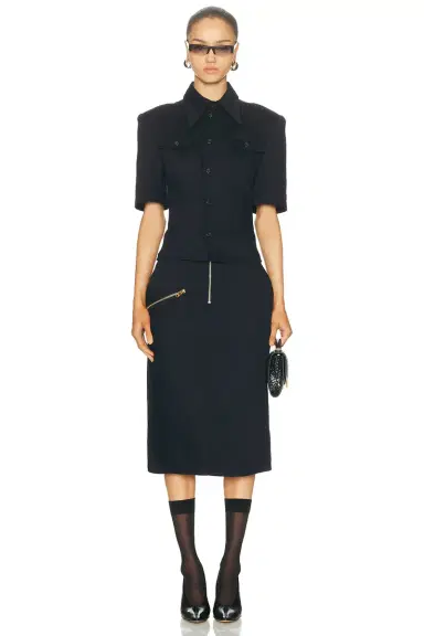 Willy Chavarria Visible Zipped Skirt | Thumbnail 5