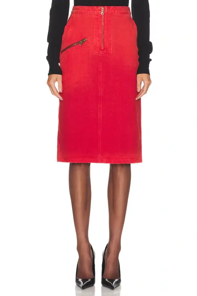 Willy Chavarria Workwear Zipped Skirt