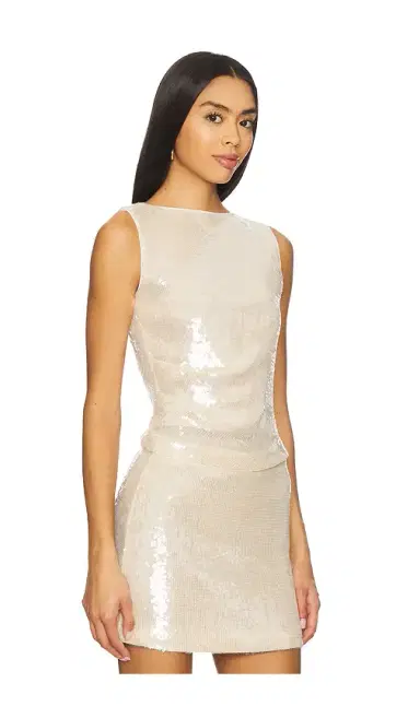 Elodie the Label Elodie Reed Sequin Top | Thumbnail 2