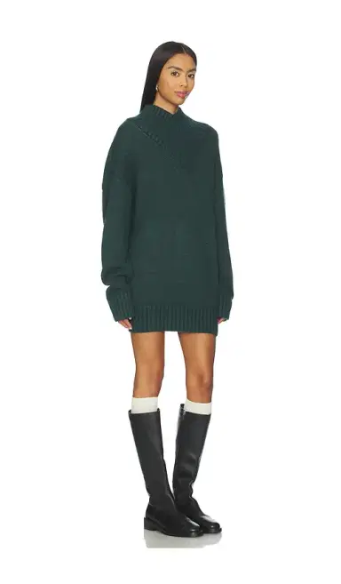 SEROYA Dessa Chunky Sweater Dress | Thumbnail 2