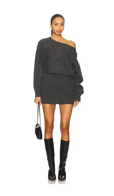 Line & Dot Shore Sweater Mini Dress | Thumbnail 1
