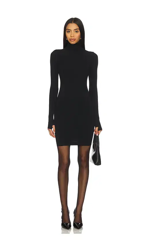 Ballet Body Turtleneck Mini Dress