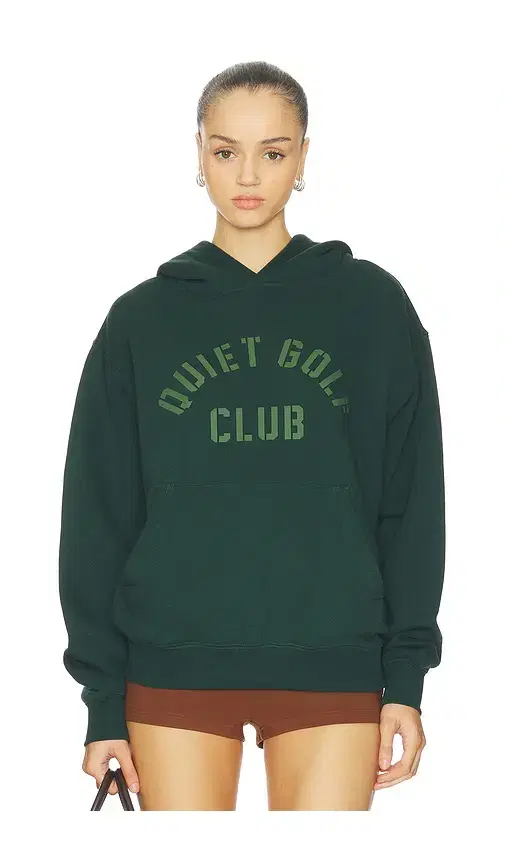 Quiet Golf Stencil Hoodie