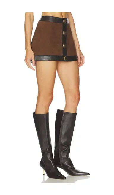 Retrofête Lisbeth Leather Skirt | Thumbnail 2 Retrofête Lisbeth Leather Skirt | Thumbnail 2
