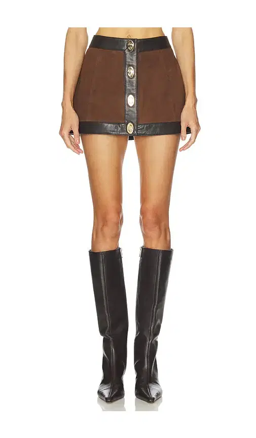 Lisbeth Leather Skirt