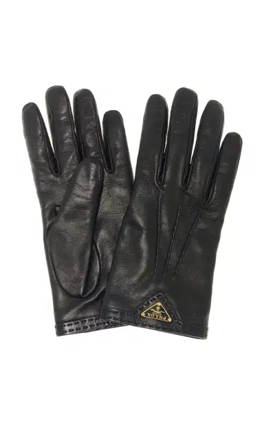 Prada Leather Gloves | Thumbnail 1