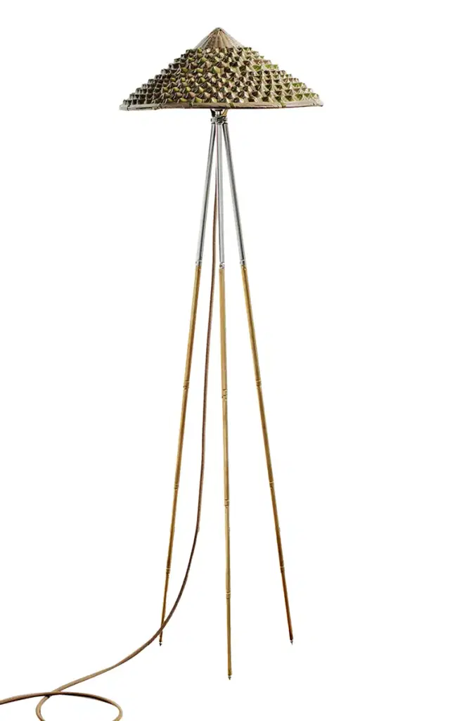 Horst Tripod Lamp - Dark Green