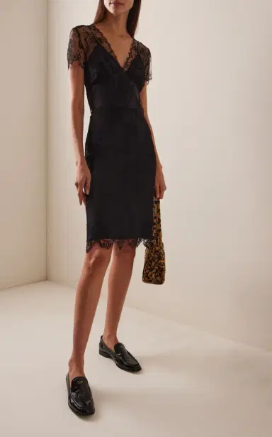 Prada Lace Midi Dress | Thumbnail 2