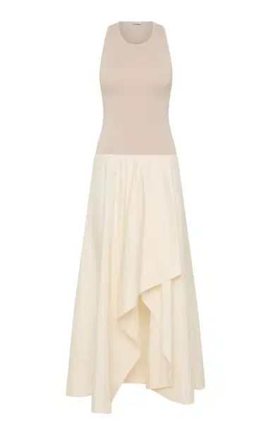 St. Agni Knit and Cotton Midi Dress | Thumbnail 7 St. Agni Knit and Cotton Midi Dress | Thumbnail 7