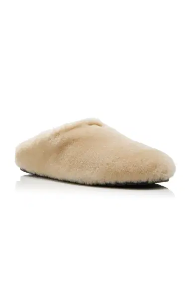 Prada Shearling Mules | Thumbnail 4 Prada Shearling Mules | Thumbnail 4
