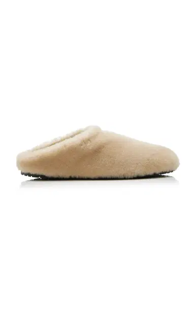 Prada Shearling Mules | Thumbnail 6 Prada Shearling Mules | Thumbnail 6