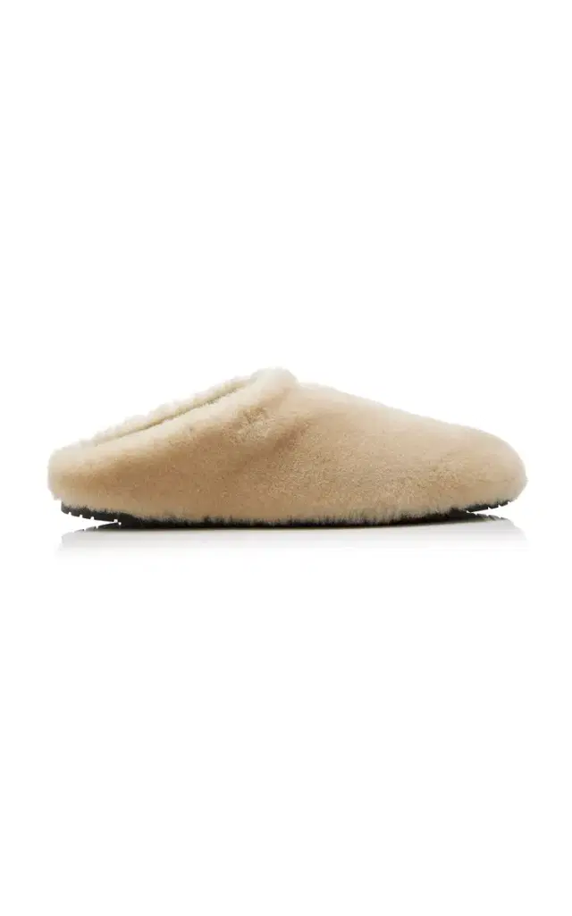 Prada Shearling Mules