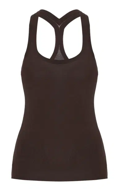 Brandon Maxwell The Raven Racerback Knit Tank Top | Thumbnail 7 Brandon Maxwell The Raven Racerback Knit Tank Top | Thumbnail 7