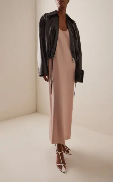 Brandon Maxwell The Leland Leather Jacket | Thumbnail 3 Brandon Maxwell The Leland Leather Jacket | Thumbnail 3