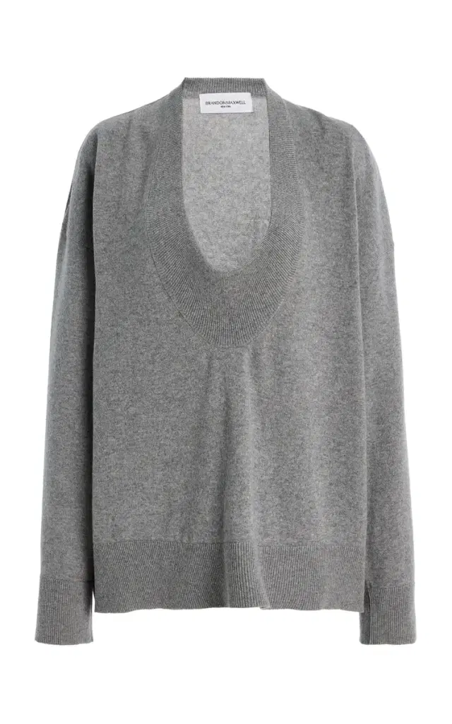 Brandon Maxwell The Rivers Cashmere Sweater