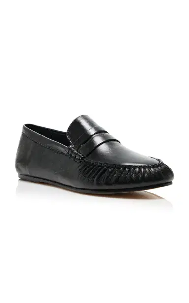 FRĒDA SALVADOR Sydney Leather Loafers | Thumbnail 4