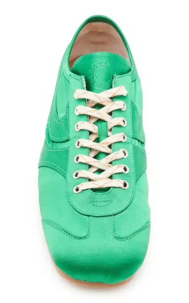 Dries Van Noten Satin Low-Top Sneakers | Thumbnail 5