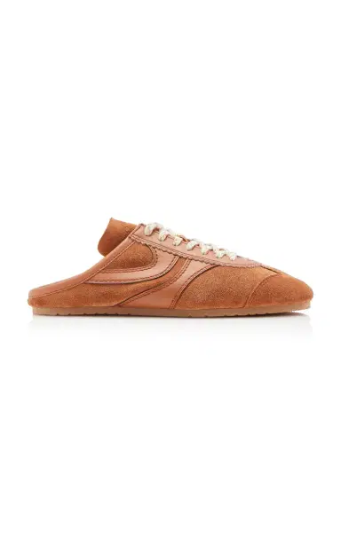 Dries Van Noten Suede Sneaker Mules | Thumbnail 8 Dries Van Noten Suede Sneaker Mules | Thumbnail 8