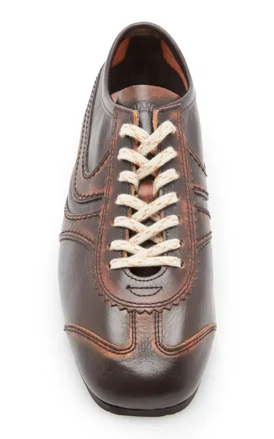 Dries Van Noten Panelled Leather Sneakers | Thumbnail 5