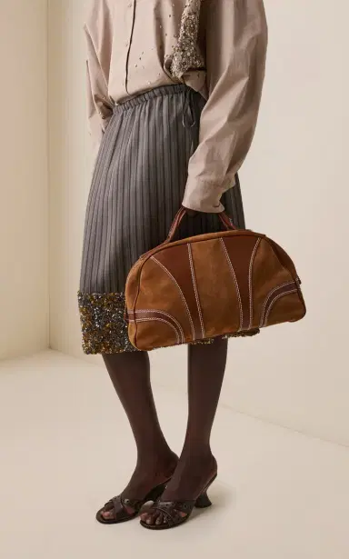 Dries Van Noten Dustin Leather Bowling Bag | Thumbnail 2 Dries Van Noten Dustin Leather Bowling Bag | Thumbnail 2