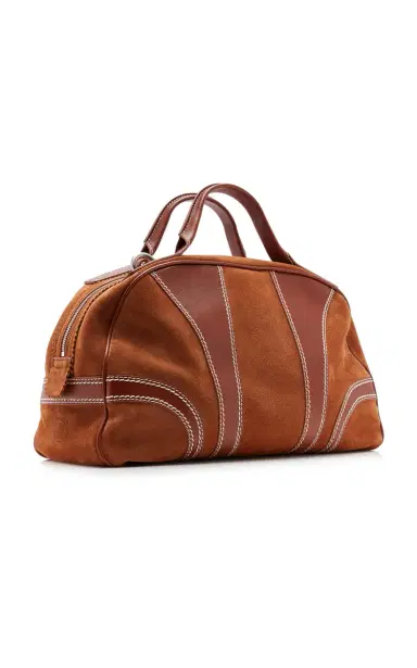 Dries Van Noten Dustin Leather Bowling Bag | Thumbnail 3 Dries Van Noten Dustin Leather Bowling Bag | Thumbnail 3