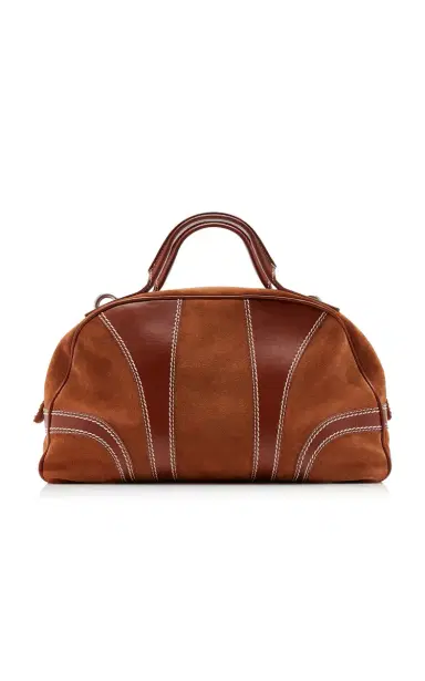 Dries Van Noten Dustin Leather Bowling Bag | Thumbnail 4 Dries Van Noten Dustin Leather Bowling Bag | Thumbnail 4
