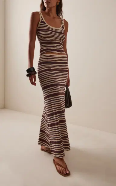Zulu & Zephyr Exclusive Striped Knit Tank Top | Thumbnail 3 Zulu & Zephyr Exclusive Striped Knit Tank Top | Thumbnail 3