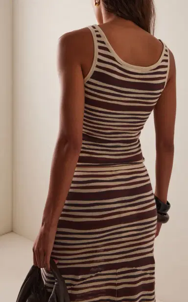 Zulu & Zephyr Exclusive Striped Knit Tank Top | Thumbnail 4 Zulu & Zephyr Exclusive Striped Knit Tank Top | Thumbnail 4