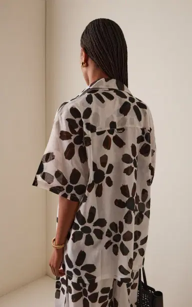 Zulu & Zephyr Floral Cotton Shirt | Thumbnail 4 Zulu & Zephyr Floral Cotton Shirt | Thumbnail 4