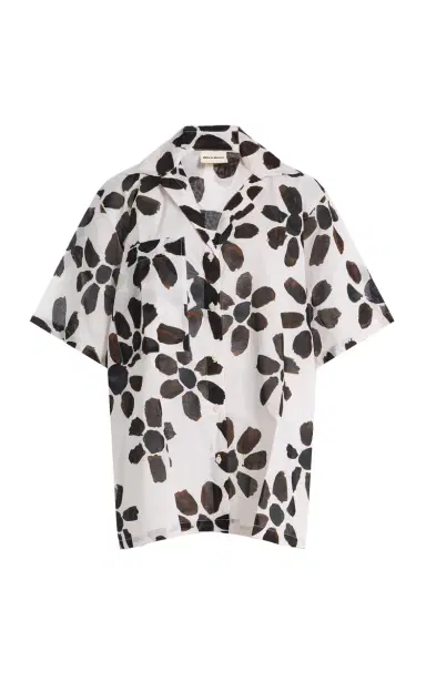 Zulu & Zephyr Floral Cotton Shirt | Thumbnail 1 Zulu & Zephyr Floral Cotton Shirt | Thumbnail 1